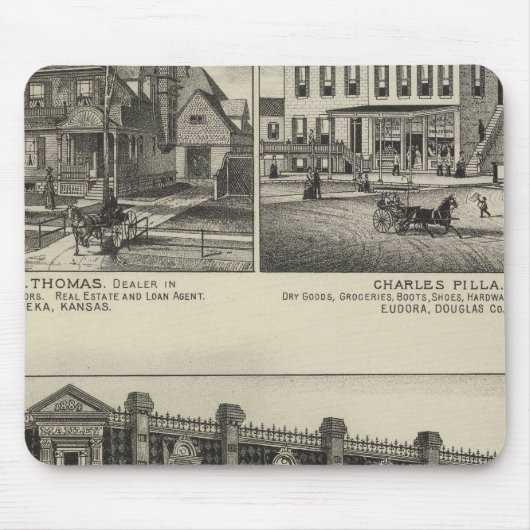 Atchison, Kansas Mousepad (Vorne)