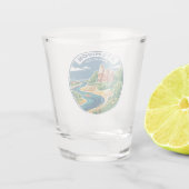Atchison USA Schnapsglas (Rückseite)