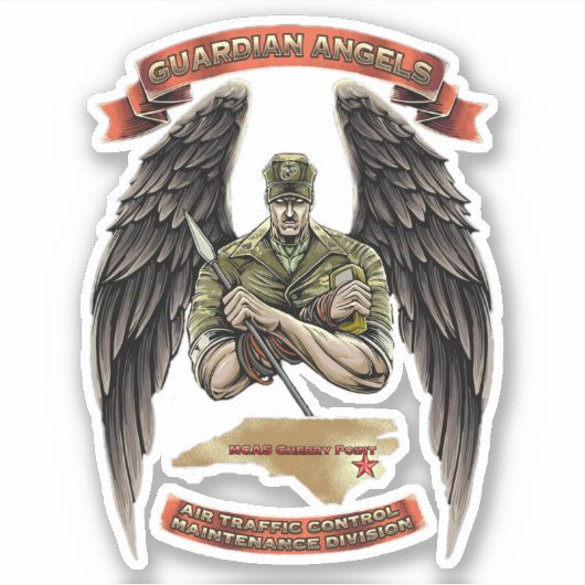 ATCMD Guardian Angels Sticker (Vorderseite)