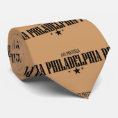 Ate Pretzels Philadelphia Krawatte (Gerollt)