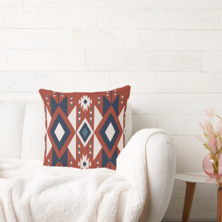 Atec Copper und Blue Design Kissen