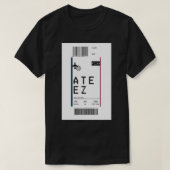 ATEEZ Boarding Pass Samsung Galaxy Soft Case T-Shirt (Design vorne)