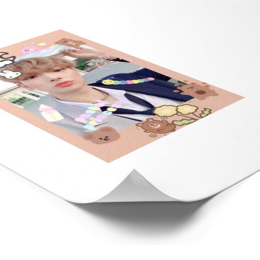 ATEEZ Mingi Poster (Ecke)