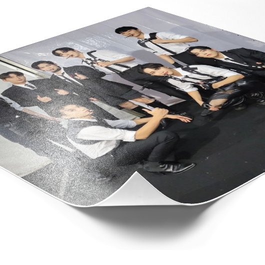 'ATEEZ'-Plakat Fotodruck (Ecke)