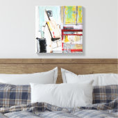 Atelier de l'Apprenti Peintre 1982 Leinwand (Insitu (Schlafzimmer))