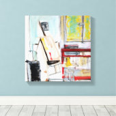 Atelier de l'Apprenti Peintre 1982 Leinwand (Insitu (Holzboden))