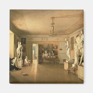 Atelier des Künstlers Alexey Venetsianov 1827 Magnet