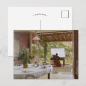 Atelier im Freien | William Blair Bruce Postkarte (Vorne/Hinten)