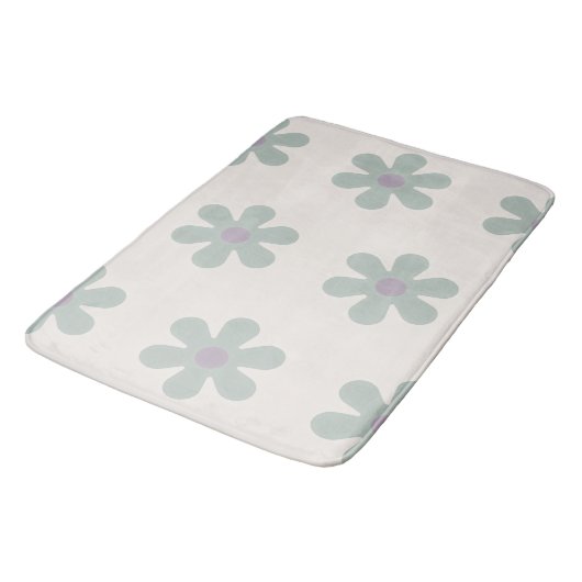Atelier Nr. 03 – Blume Badematte (Schrägansicht)