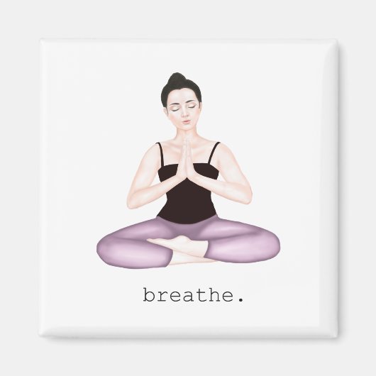 Atem. Achtsamkeit Magnet (Vorne)