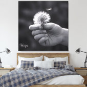 Atem der Hoffnung Leinwanddruck (Insitu (Schlafzimmer))