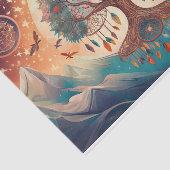 Atem des Everest, Dreamcatcher Tree of Life Seidenpapier (Ausschnitt)