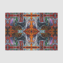 Atem des Feuer-Yoga-Musters im Rot durch Deprise