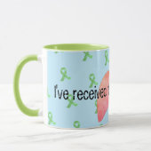 Atem des Lebens Lung Transplant Kaffee Tasse (Links)