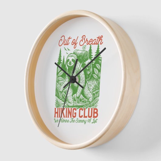 Atem Funny Funny Funny Fly Wandern Club Uhr (Winkel)