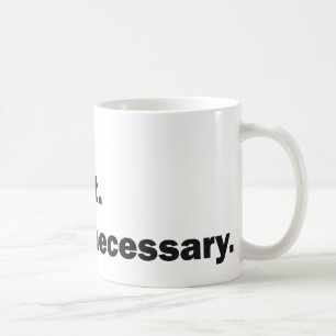 Atem im Atem heraus Kaffeetasse