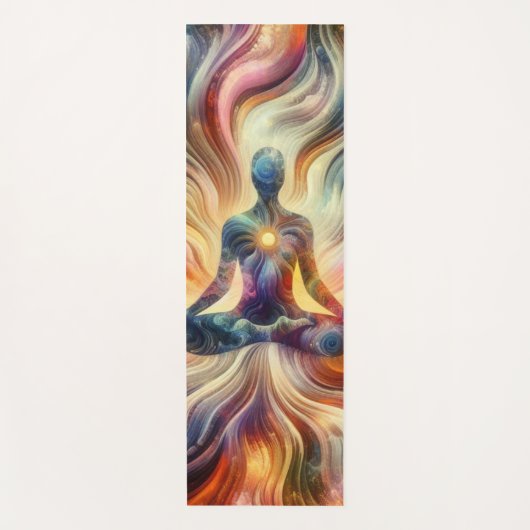 Atem in Frieden Yogamatte (Vorderseite)