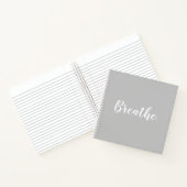 Atem Light Gray Notebook Notizblock (Innenseite)