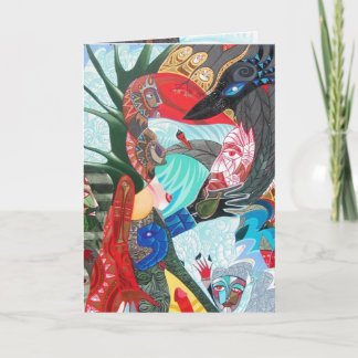 Atem teilen feiertagskarte