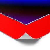 Atem und lebendige Farben Poster (Ecke)