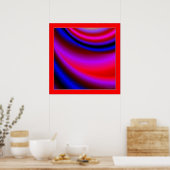 Atem und lebendige Farben Poster (Küche)