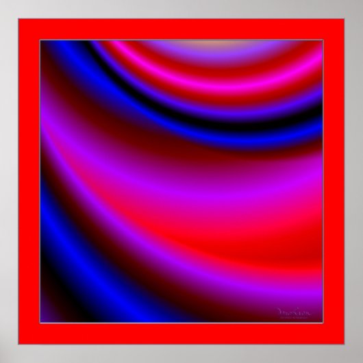 Atem und lebendige Farben Poster (Vorne)