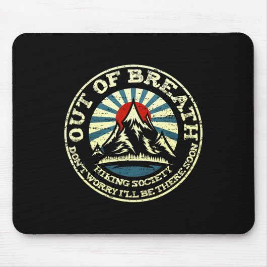 Atem-Wander-Gesellschaft 3 Mousepad (Vorne)