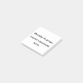 Atemberauben in Frieden - Maßgeschneiderte Vorsich Post-it Klebezettel (angewinkelt)