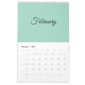 Atemberaubend 2025 kalender (Feb 2027)