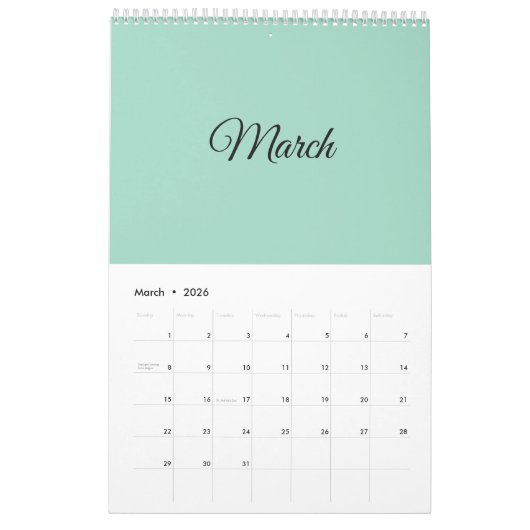 Atemberaubend 2025 kalender (Mär 2026)