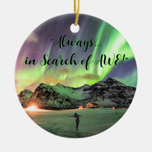 Atemberaubend 2 Seiten, Ornament Aurora Borealis (Vorne)