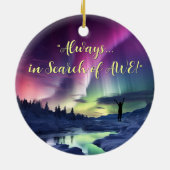 Atemberaubend 2 Seiten, Ornament Aurora Borealis (Hinten)