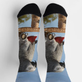 Atemberaubend-Afrikanischer Grauer Papagei Socken (Oben)