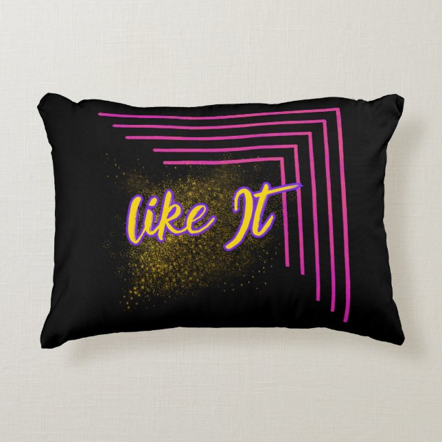 Atemberaubend Akzente Kissendesigns auf Zazzle Dekokissen (Vorderseite)