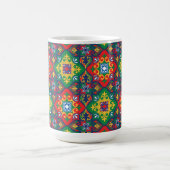Atemberaubend 💚 ❤️ 💛 Azulejos Platz Kaffeetasse (Mittel)