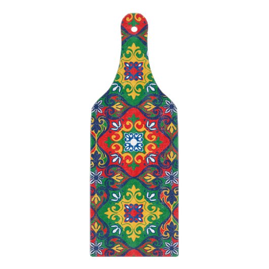 Atemberaubend 💚 ❤️ 💛 Azulejos Schneidebrett (Vorderseite)