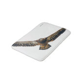 Atemberaubend Bald Adler macht einen Flyover Badematte (Schrägansicht)