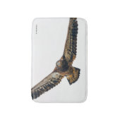 Atemberaubend Bald Adler macht einen Flyover Badematte (Vorderseite Vertikal)