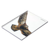 Atemberaubend Bald Adler macht einen Flyover Notizblock (Linke Seite)