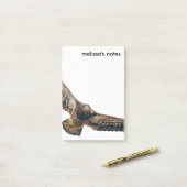 Atemberaubend Bald Adler macht einen Flyover Post-it Klebezettel (Auf Schreibtisch)