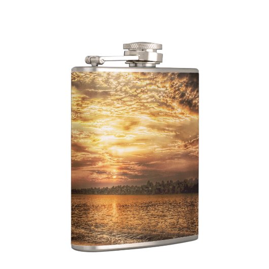 Atemberaubend Beach Sunrise Flachmann (Rechts)