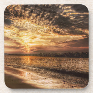 Atemberaubend Beach Sunrise Getränkeuntersetzer