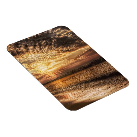 Atemberaubend Beach Sunrise Magnet (Rechte Seite)