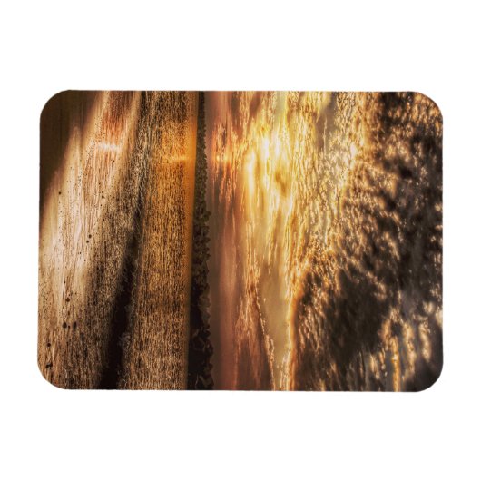Atemberaubend Beach Sunrise Magnet (Horizontal)