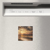 Atemberaubend Beach Sunrise Magnet (In Situ (Geschirrspüler))