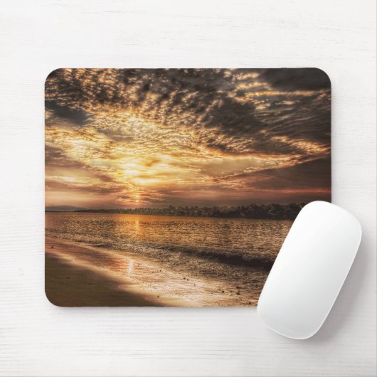 Atemberaubend Beach Sunrise Mousepad (Mit Mouse)