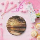 Atemberaubend Beach Sunrise Pappteller (Party)