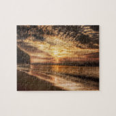 Atemberaubend Beach Sunrise Puzzle (Horizontal)