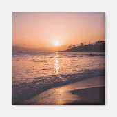 Atemberaubend Beach Sunset Magnet (Vorne)