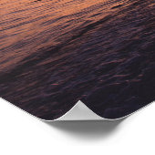 Atemberaubend Beach Sunset Poster (Ecke)
